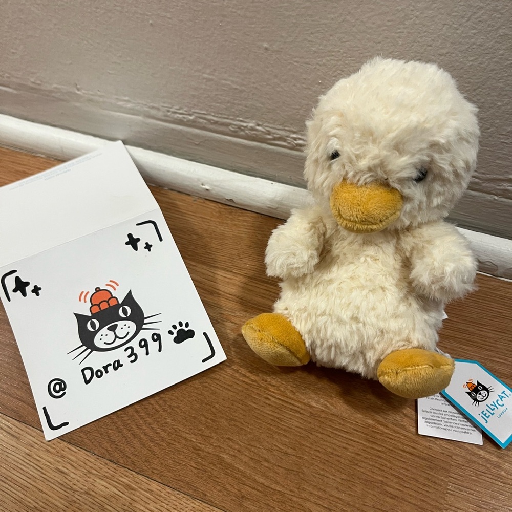Jellycat Yummy Duckling Plush – New